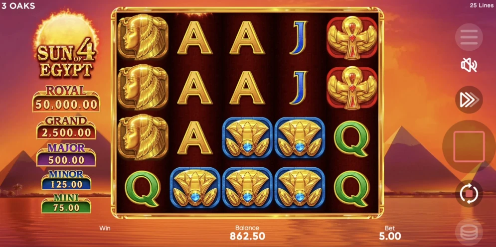 Sun of Egypt 4 Slot